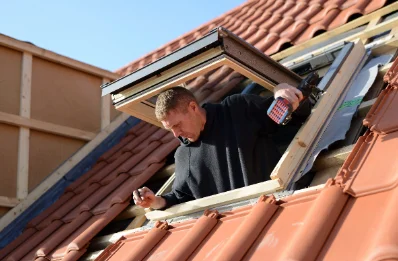 Pose de fenêtres de toit Velux à Vallery